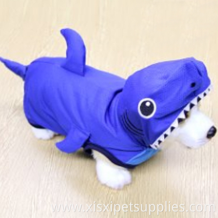 Wholesale Pet Accessories Funny Fashion Shark Style Pet Dog Clothes Pet Apparel & Accessories